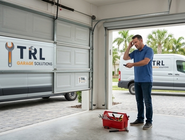 Garage Door Won't Open in Port Charlotte