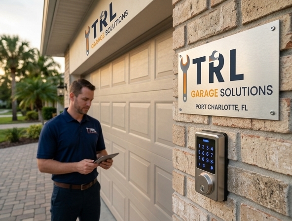 Garage Door Keypad Installation in Port Charlotte
