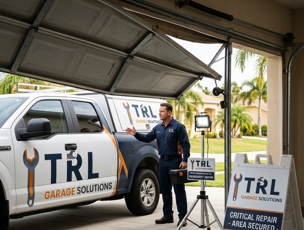 Off Track Garage Door Repair in Port Charlotte