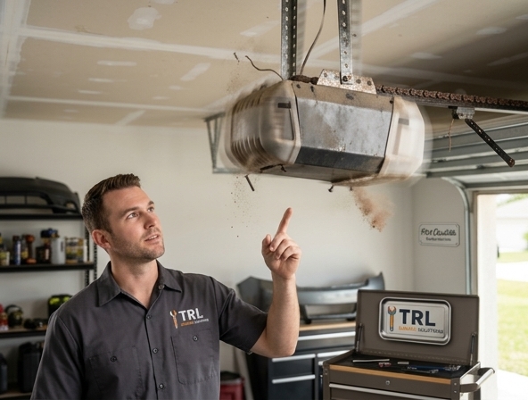 Troubleshooting Noisy Garage Door Opener in Port Charlotte